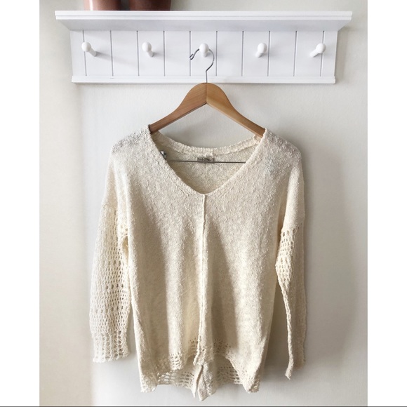 Lucky Brand Sweaters - Lucky Brand Cream Sweater